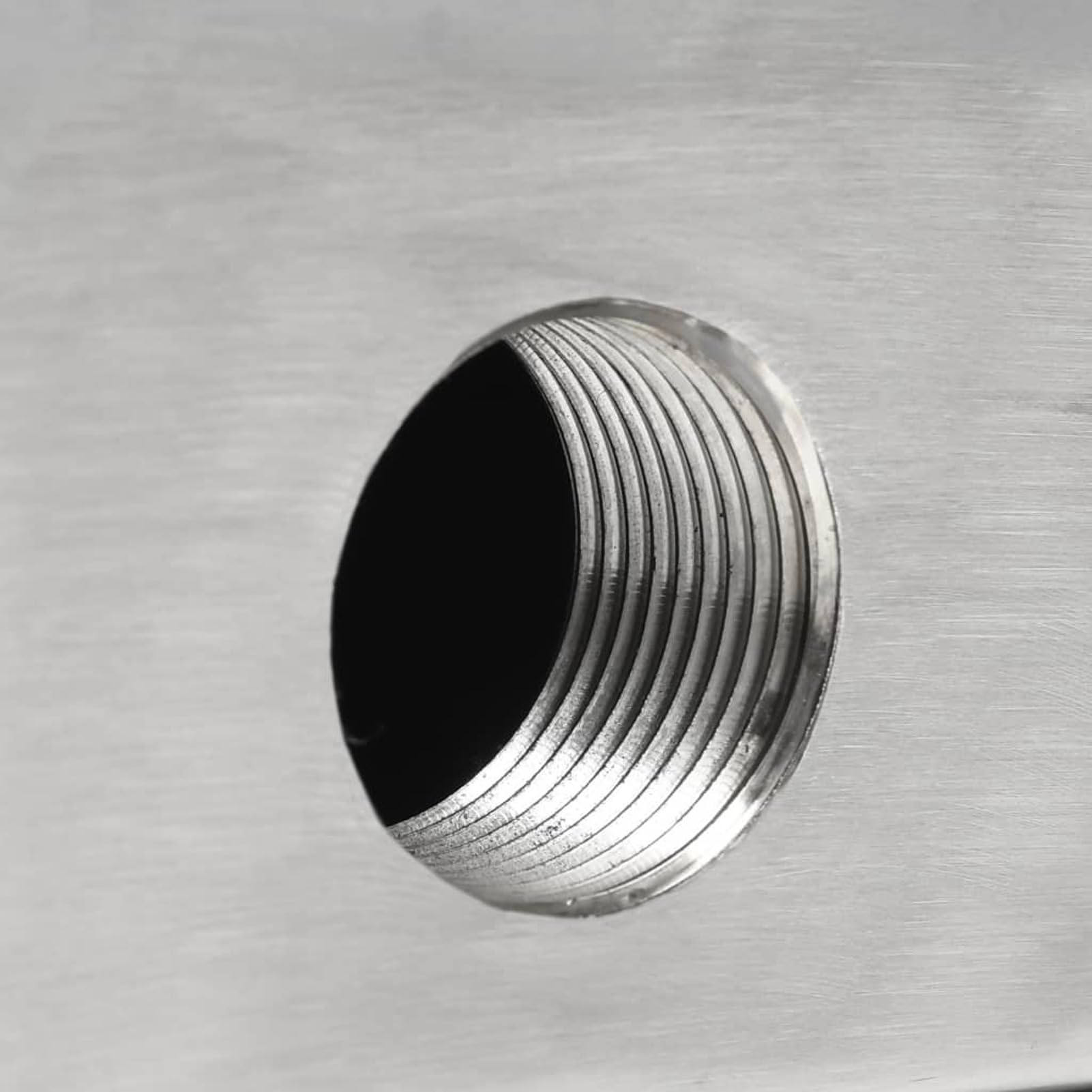 Cascata con LED 30x34x14 cm in Acciaio Inox 304,Fontane da Stagno,Fontana da Giardino Esterno,Cascata-148874