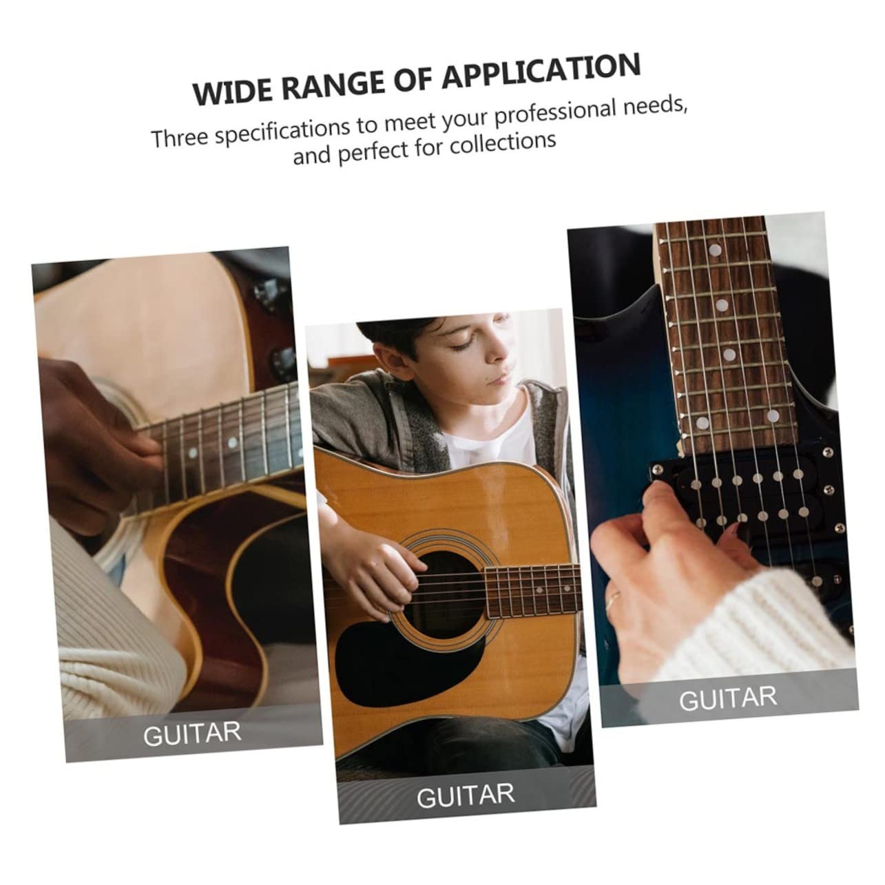 VICASKY 6 Piezas Elegir Cuna De Porta Instrumentos Herramienta De Sujeción De Púas De Guitarra Púas para Guitarra Capacitación Punzón De Púa De Guitarra Jugador Gel De Sílice Orange