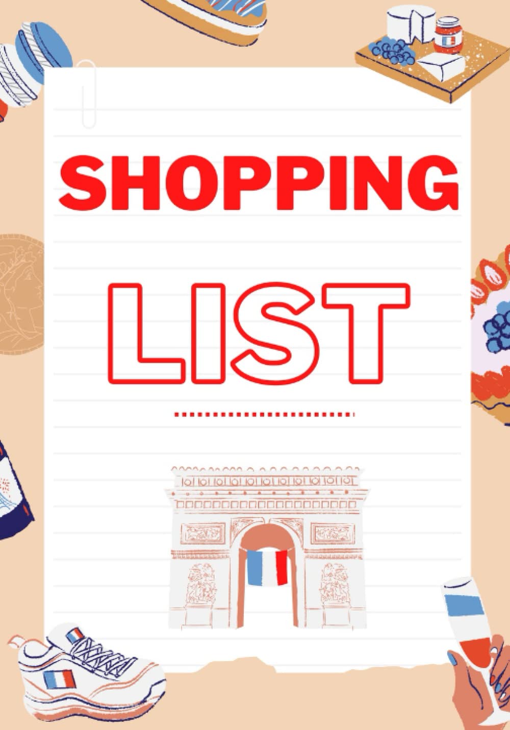 shopping list: shopping list diary 6*9 inch 120 page