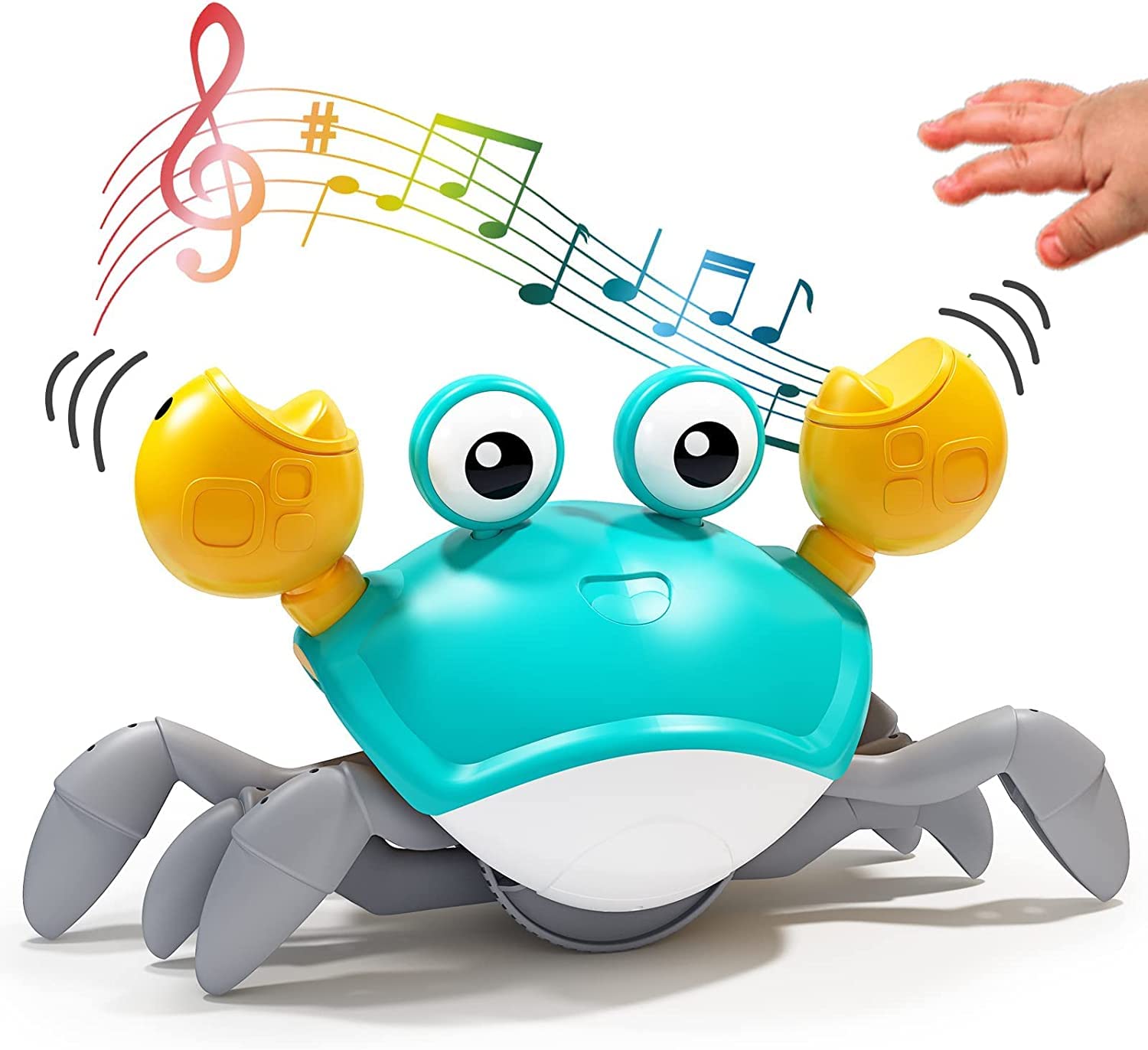 JP Global Crawling Crab, Tummy Time Baby Toys, Interactive Dancing Walking Toy With Musical Sounds And Lights, Fun Birthday Gift For Toddler Boys Girls, Green (B0C3W7D81B) Amazon Price History, Amazon Price Tracker