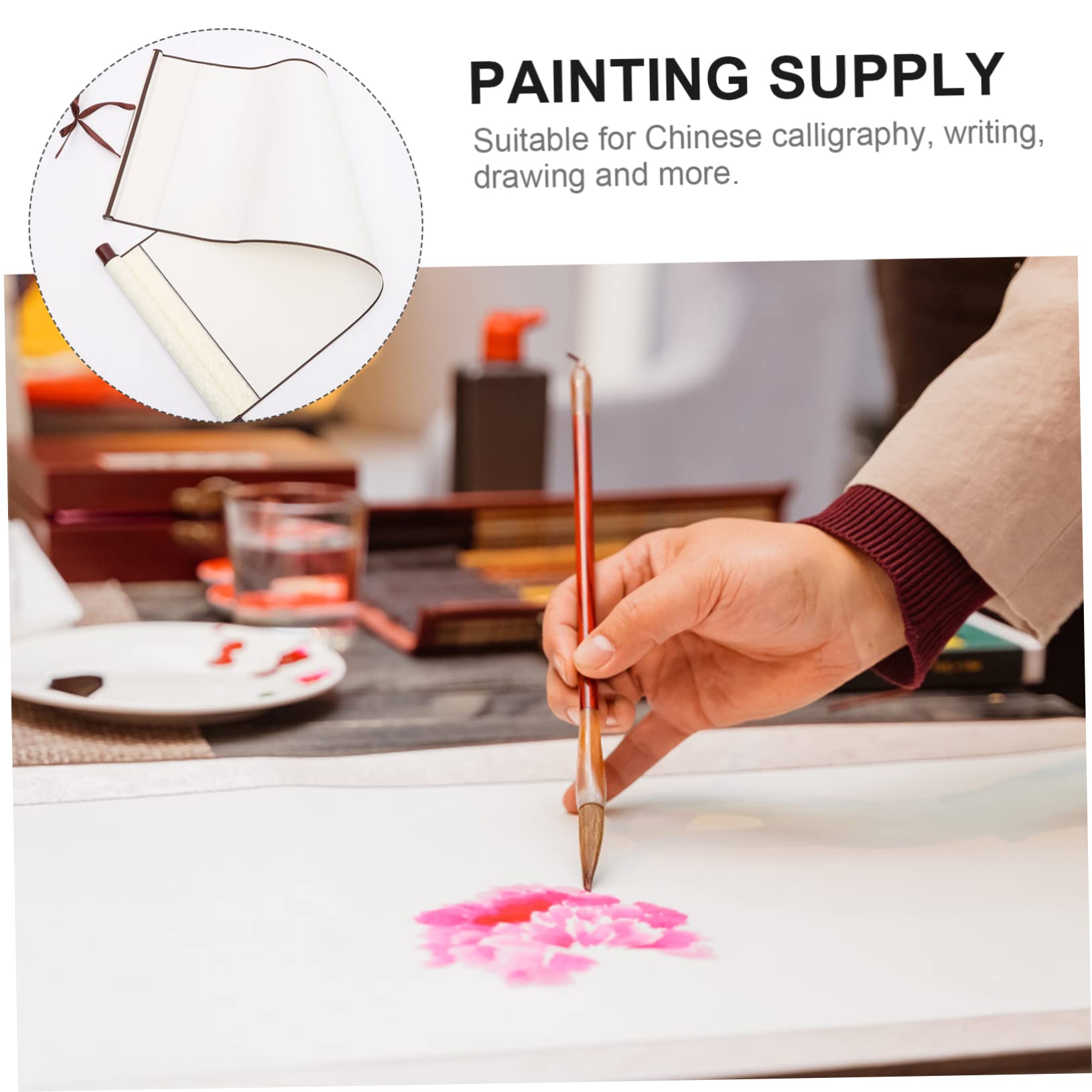Papier Chinois pour Calligraphie et Peinture Vierge Suspendu