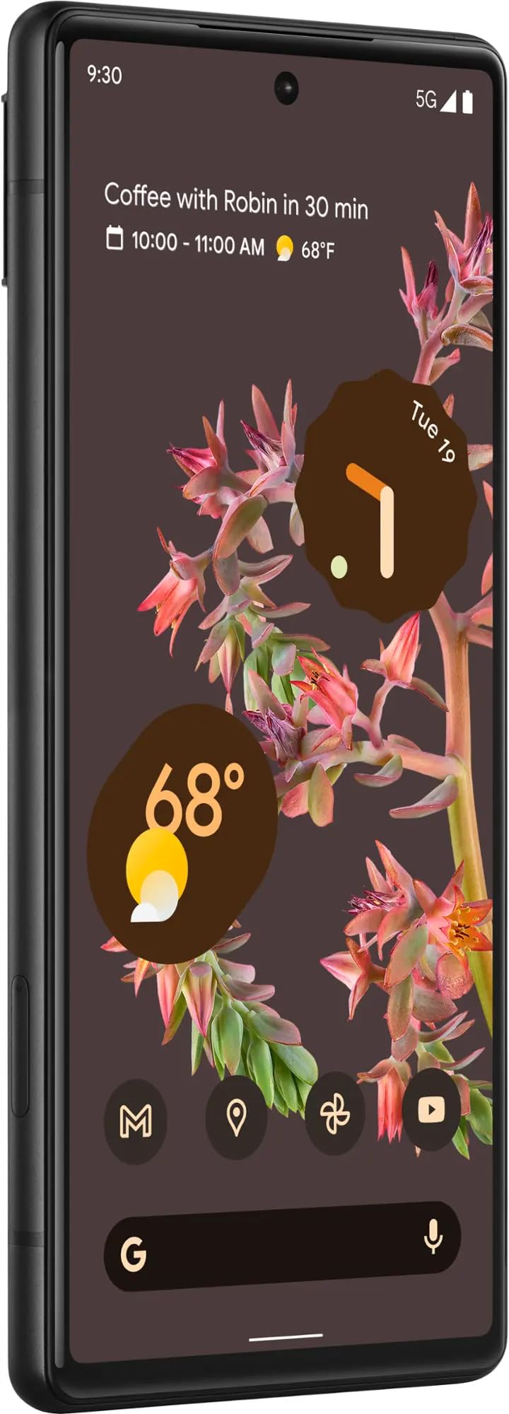 Google Pixel 6 5G (Stormy Black, 8GB RAM, 256GB Storage