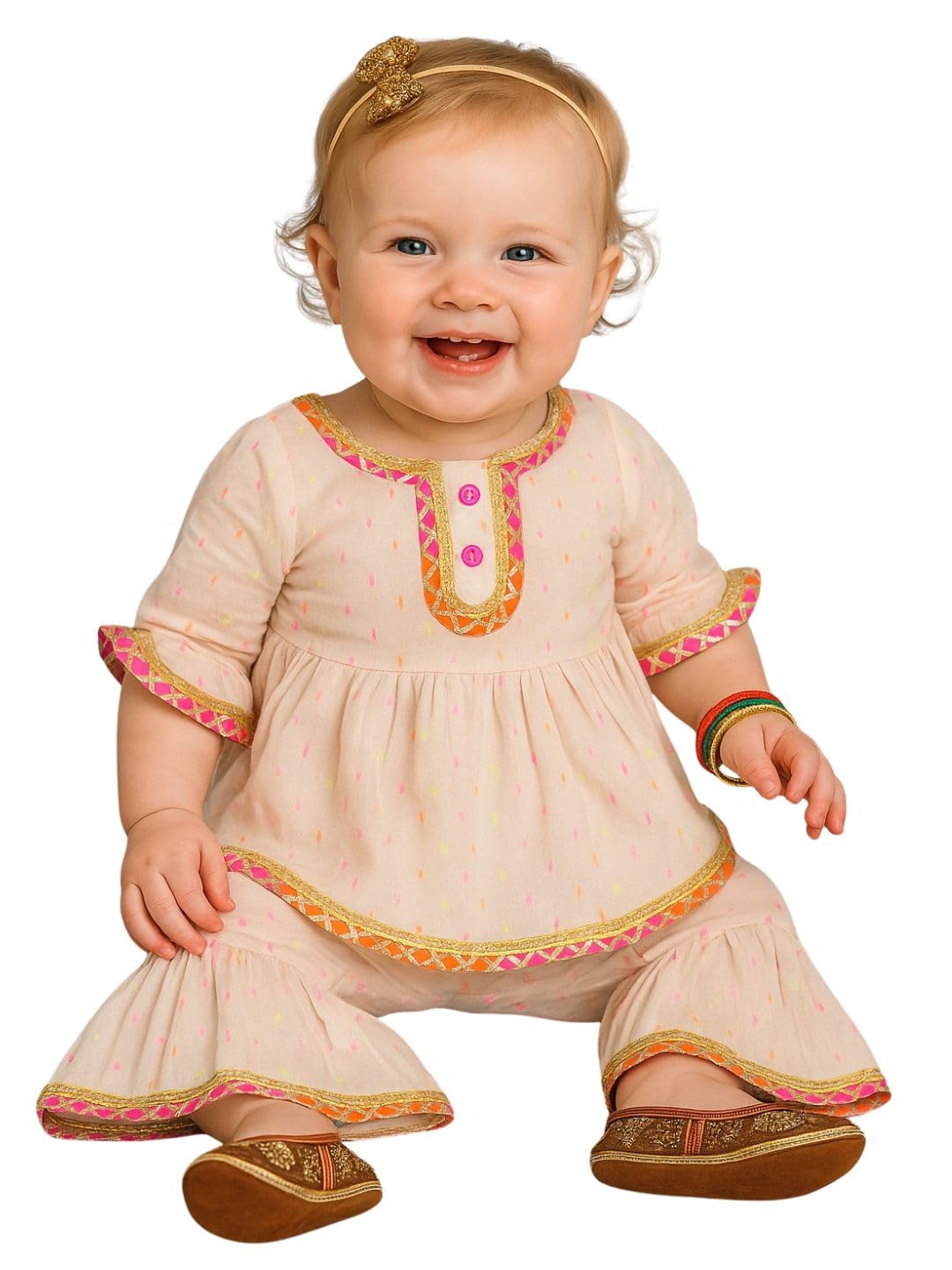 Baby Girls Girls Kurti with Pant Set