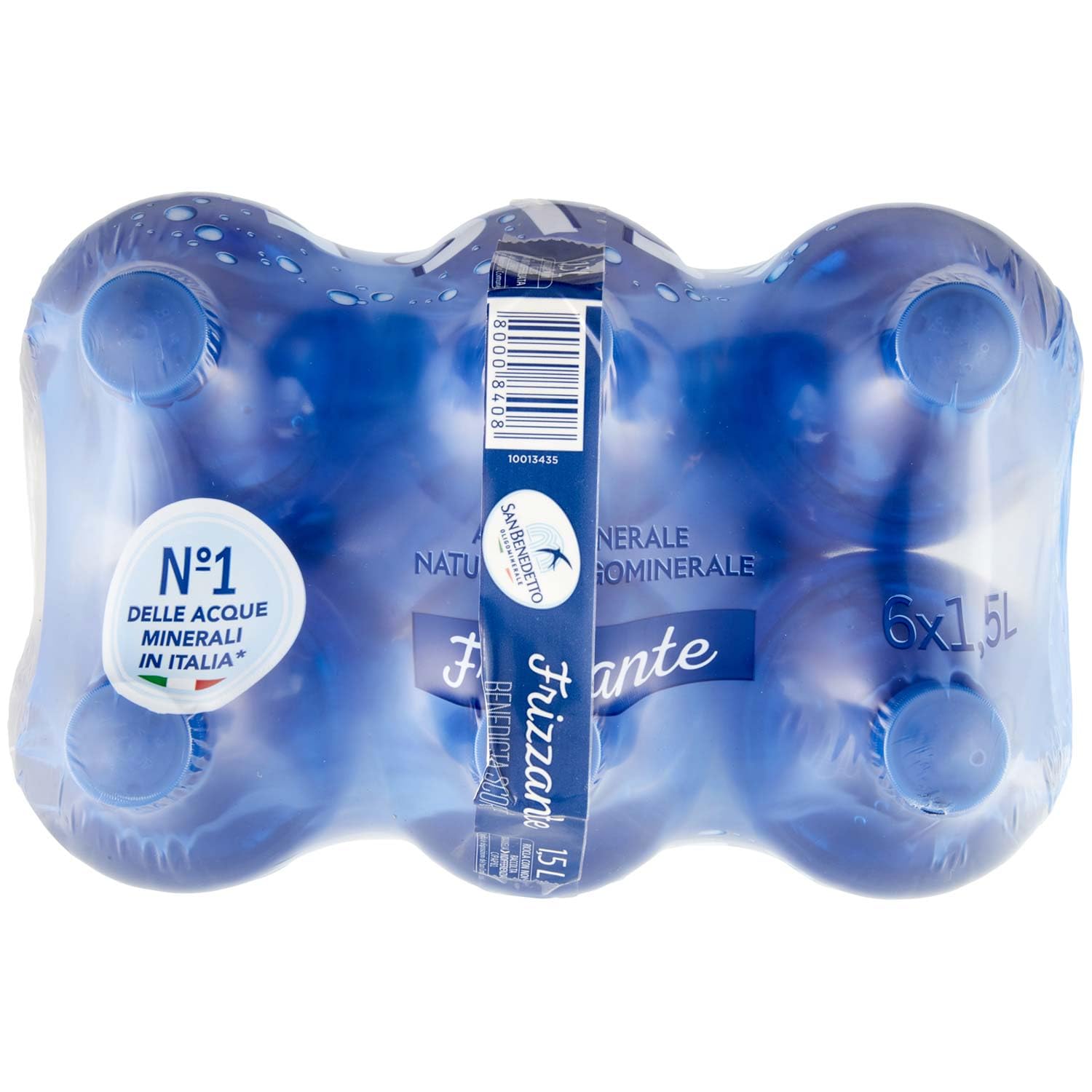San Benedetto Frizzante 1,5l c6 woda gazowana mineralna numer 1 we Włoszech