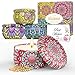 Produktbild Duftkerzen Geschenkset Weihnachten Geschenk für Frauen Adventskalender Geschenk, Riclahor 4 Pack Duftkerzen Set SojaWachs Kerze für Bad, Spa und Yoga, Geschenk für Valentinstag, Geburtstag, Muttertag
