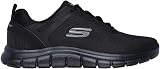Skechers Burns- Agoura Hommes Baskets, Black, 43 EU - 6