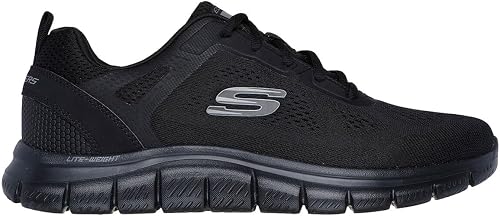 Skechers Burns- Agoura Hommes Baskets, Black, 43 EU - 6