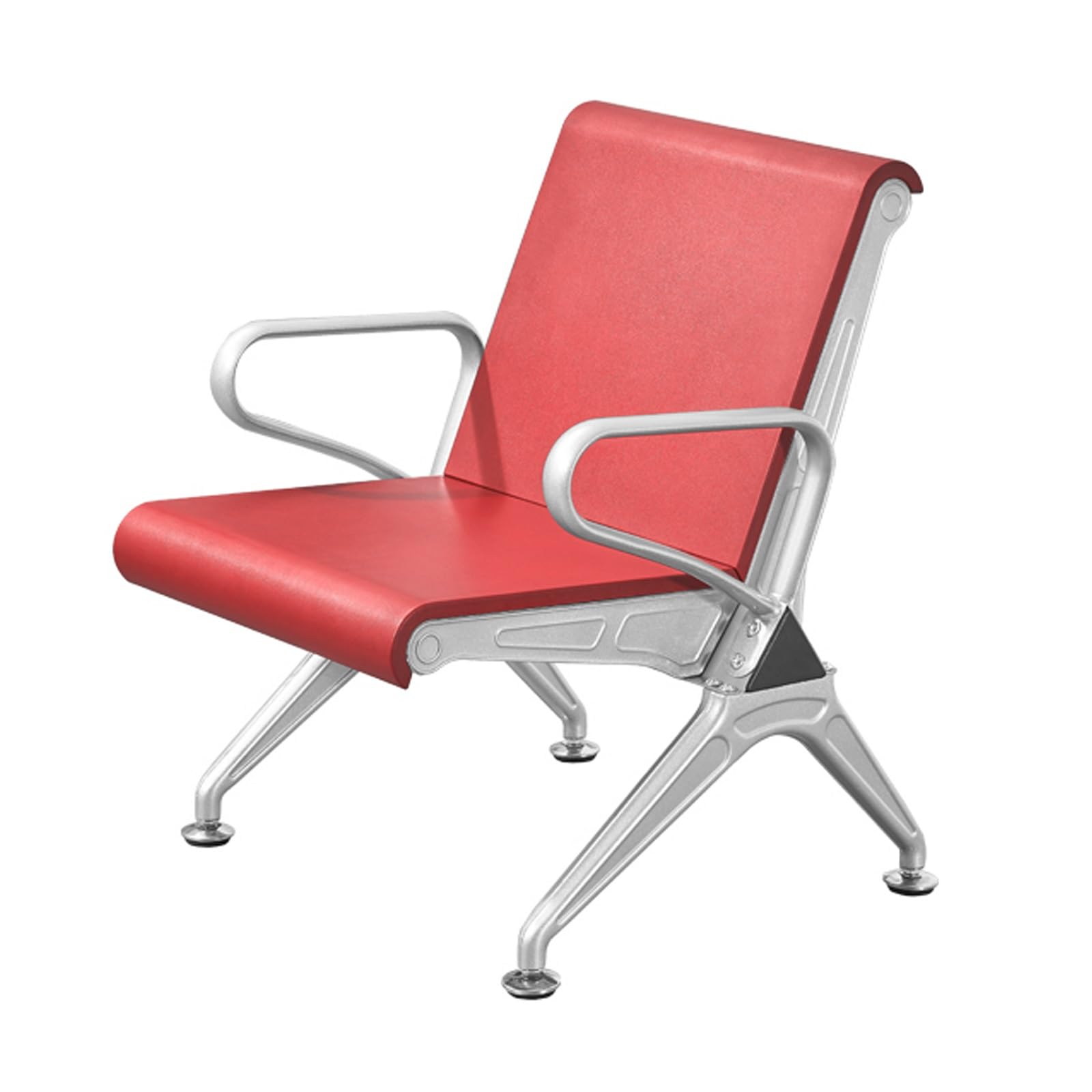 SaryEdge PU Leather Chairs with Backrests & Armrests - Comfortable Office Seating for Lobbies, Airports, Banks & - Durable & Stylish Reception Furnitur,