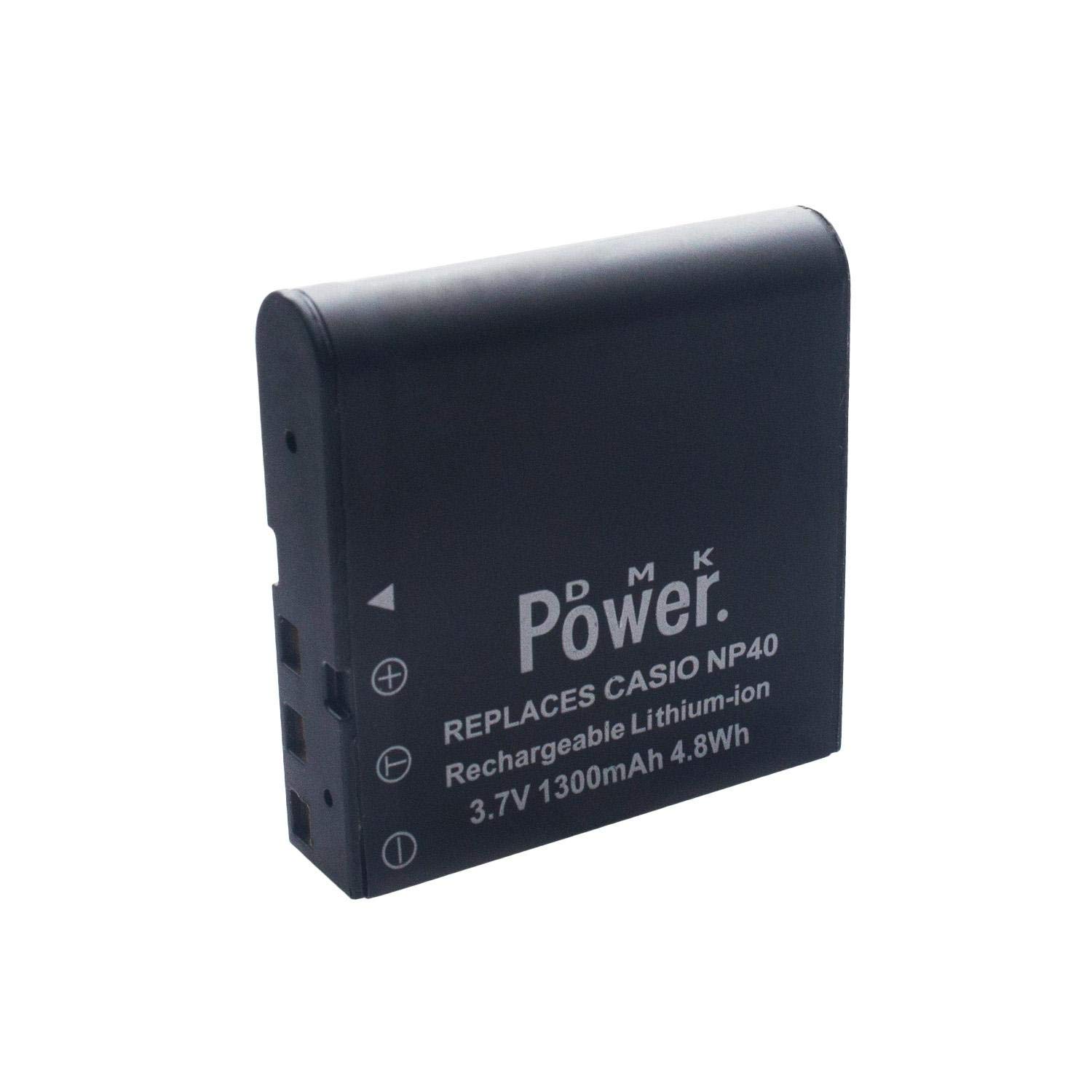 NP40 Battery Compatible with CASIO EX-450 EX-FC100 EX-FC150 EX-P505 EX-P600 etc Cameras