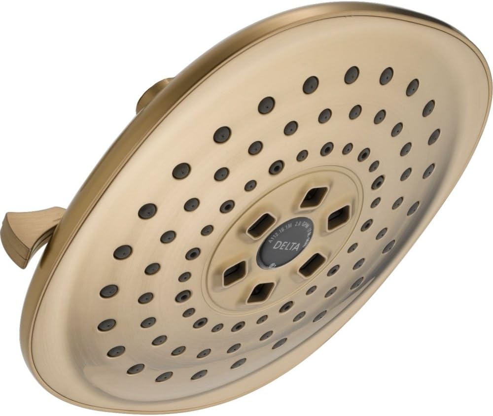 Delta Faucet 52686 with 3 Setting H2OKinetic Contemporary Rain Can Showerhead, Chrome