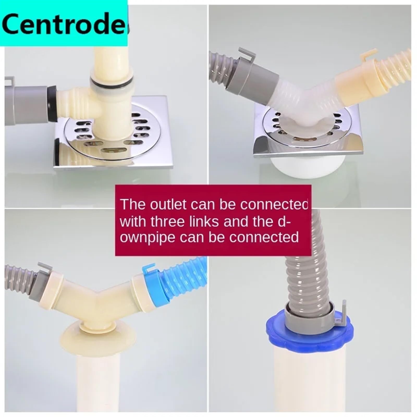 Manguera De Desagüe De La Lavadora Lavadora completamente automática, tubo de drenaje, tubo de salida, lavabo, fregadero, pulsador semiautomático extendido