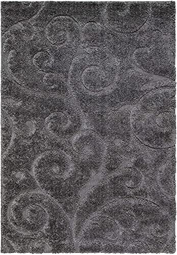 Image of Handwoven Microfibre 3D Rug for Living Room (Grey, 6 X 9 Feet, Microfibre)