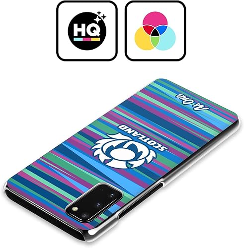 Miniatura 2 de Head Case Designs Officially Licensed Scotland Rugby Training Pattern Graphics Hard Back Case Compatible with Samsung Galaxy S20 FE  5G