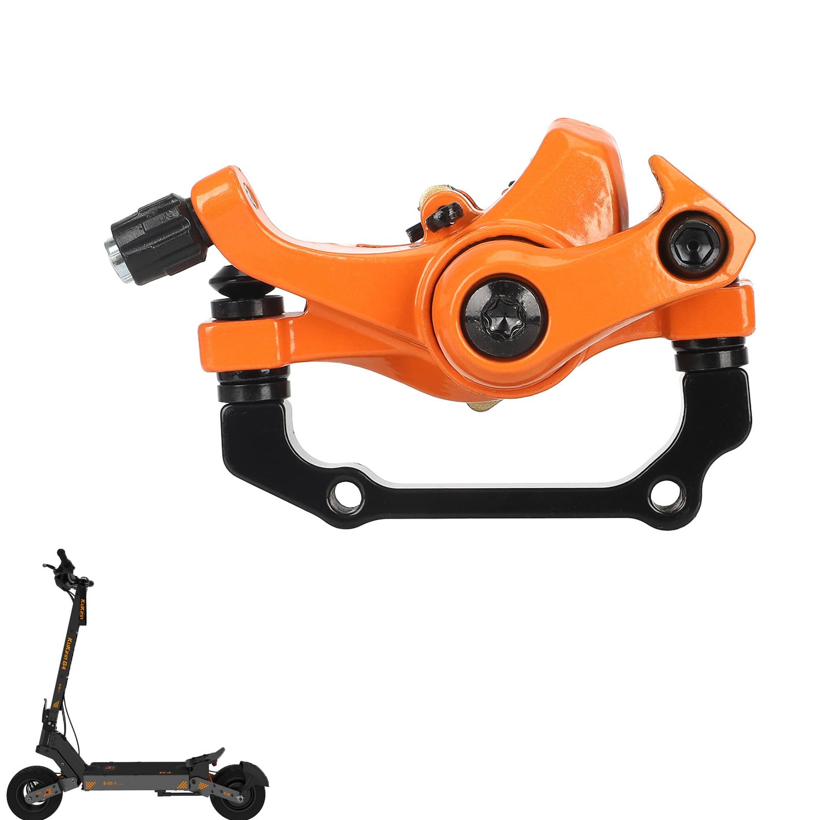 CERFFOOL Original Disc Brake Caliper for Kugoo Kukirin G4 Mechanical Brake Caliper Replacement Part for Scooterc Electric Accessory (Front Disc Brake Caliper ) — image 1