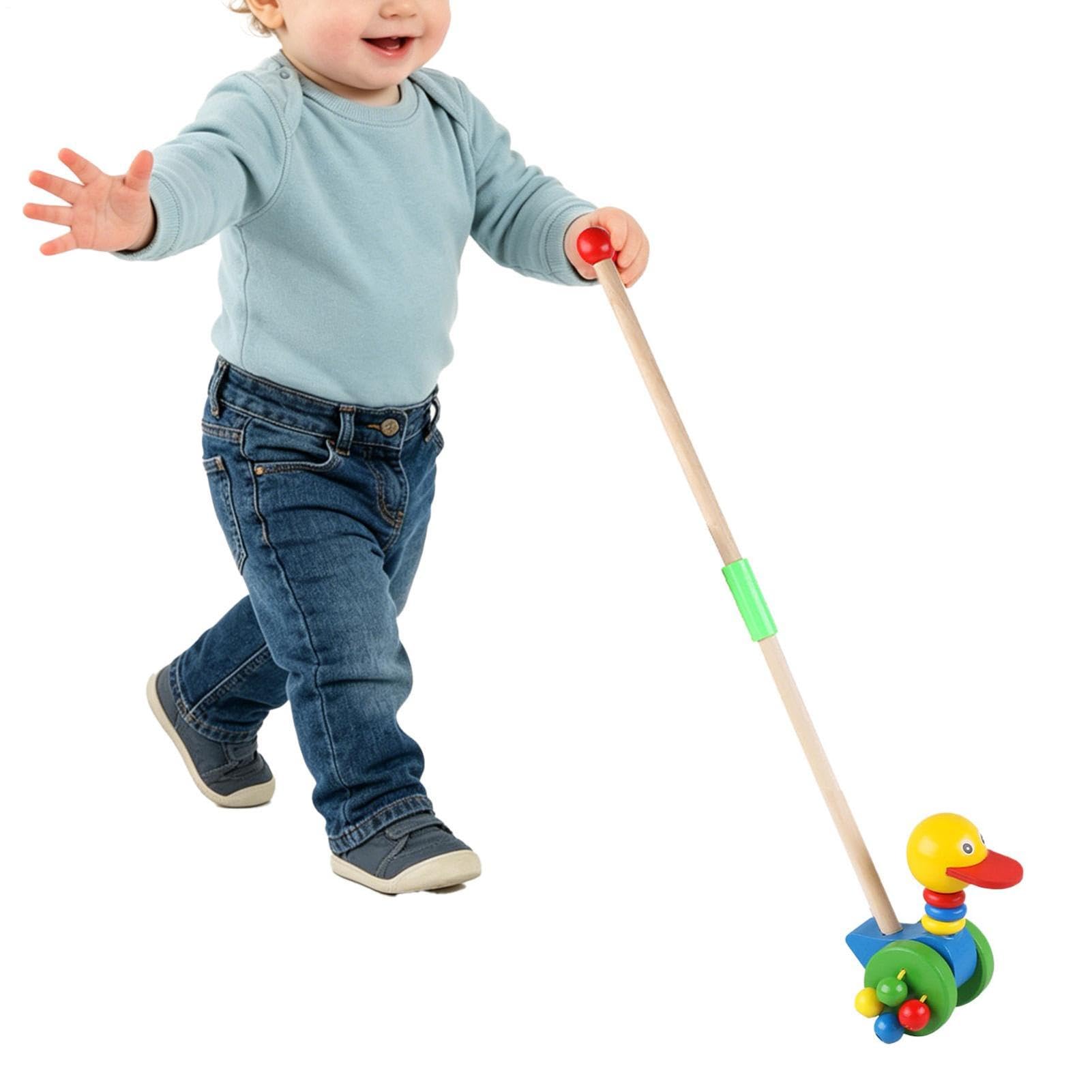 Kids Push Toy Animal Pull Along Educational Games