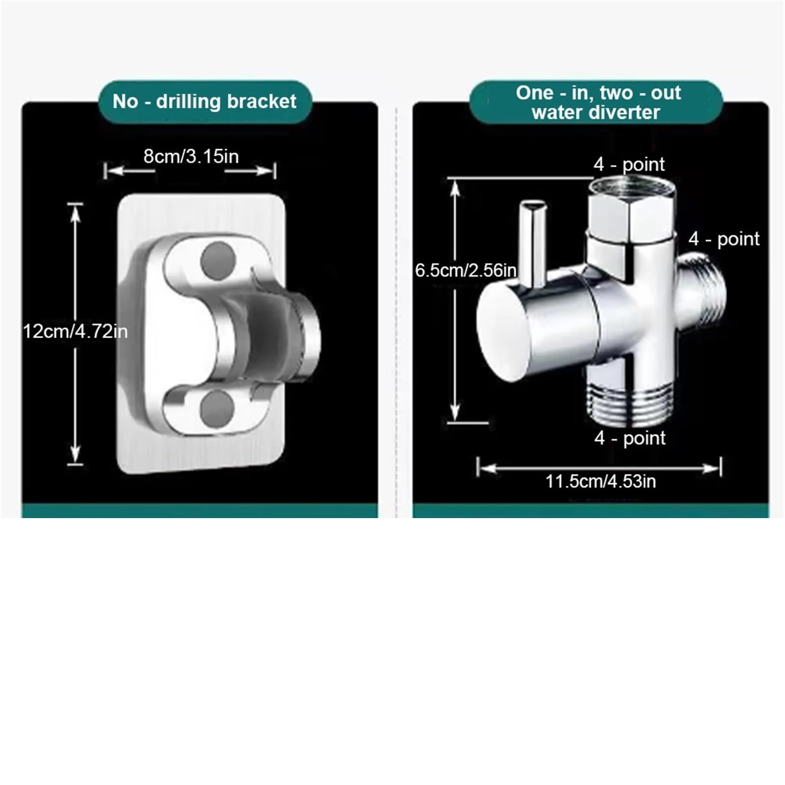 Doccetta per Bidet Doccetta Bidet in Acciaio con Deviatore