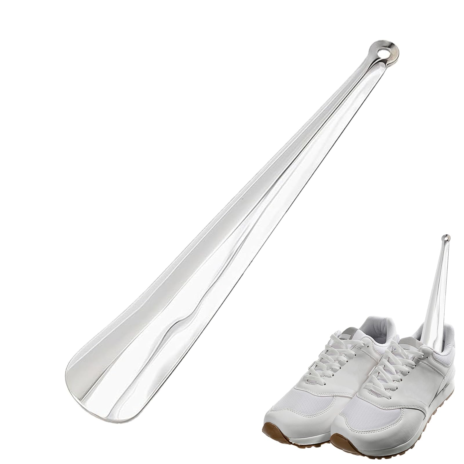 Shoes Horn, Shoe Wearing Stick, Shoe Horn Long Handle, Portable Shoes Lifter for Men Women Elderly, Universal Shoe Helper for Dress Shoes, Boots, Trainers, Travel-Friendly Shoes Puller