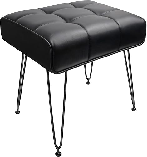 Miniatura 8 de HOUCHICS Taburete de tocador, taburete de maquillaje, taburetes de tocador para maquillaje, silla de tocador, taburete de tocador, silla de tocador