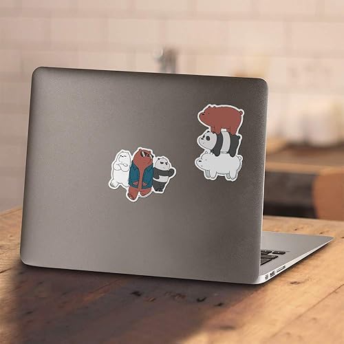 Miniatura 4 de Pegatinas coleccionables We Bare Bears Grizz, Ice Bear y Panda Stack