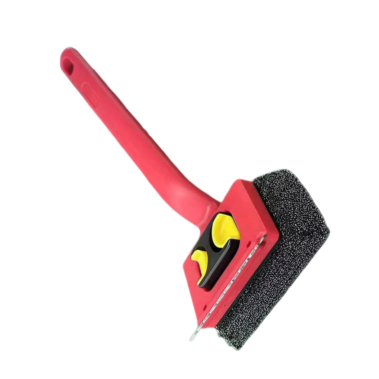 Xinsheinelry Stainless Steel Grills Brush with Ergonomic Handle for Cleaning Barbecue Without Wire Bristles Safe Barbecue Scourer