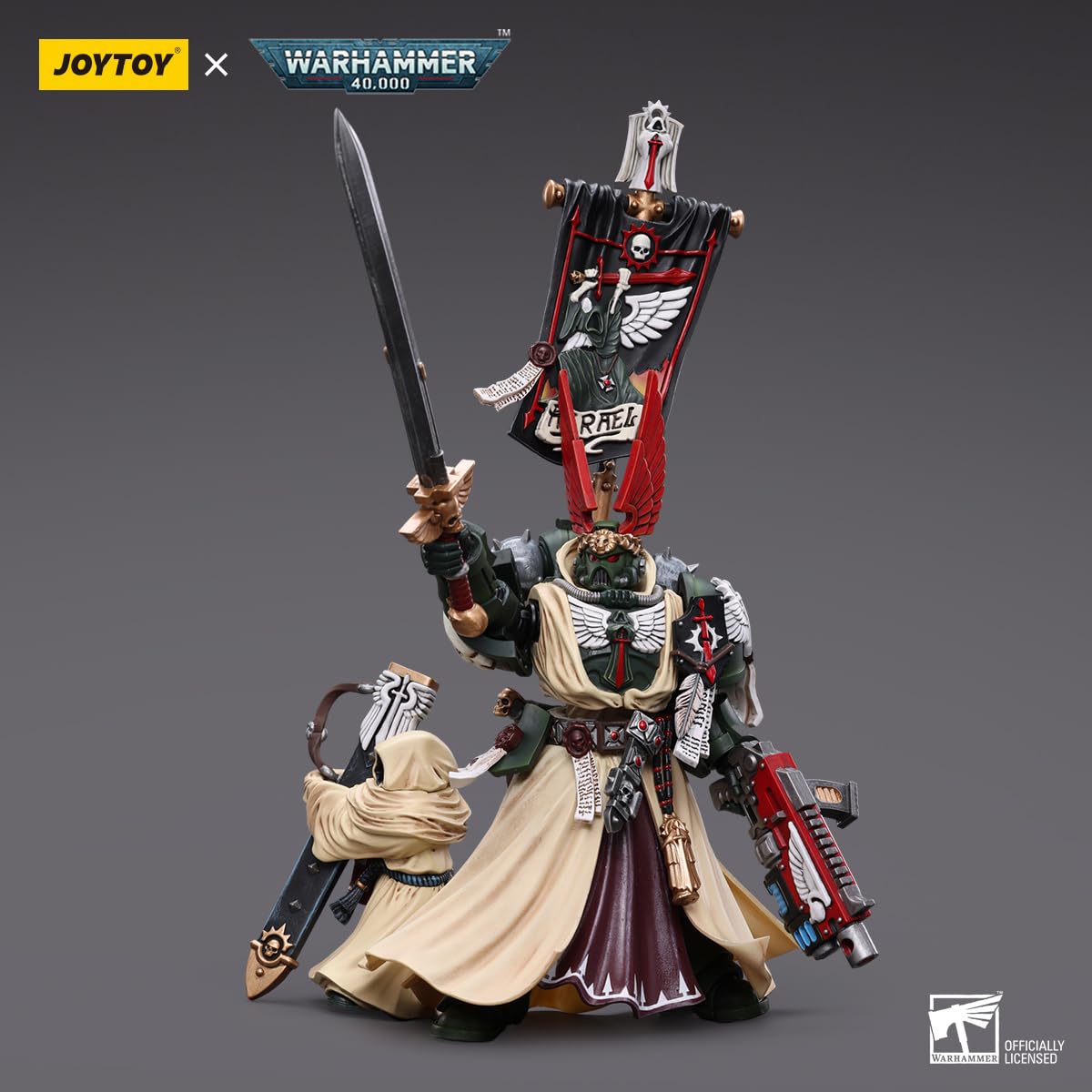 joytoyウォーハンマーダークエンジェル　グランドマスター　アズラエル Amazon.com: JOYTOY 1/18 Action Figure Warhammer 40,000 Dark Angels