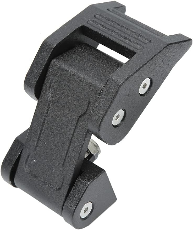 Hood Latch Locking Catch Buckle Premium Aluminum Alloy Stainless Steel Black Replacement Accessory Fits JK 2007 2017 2 Doors 4 Doors