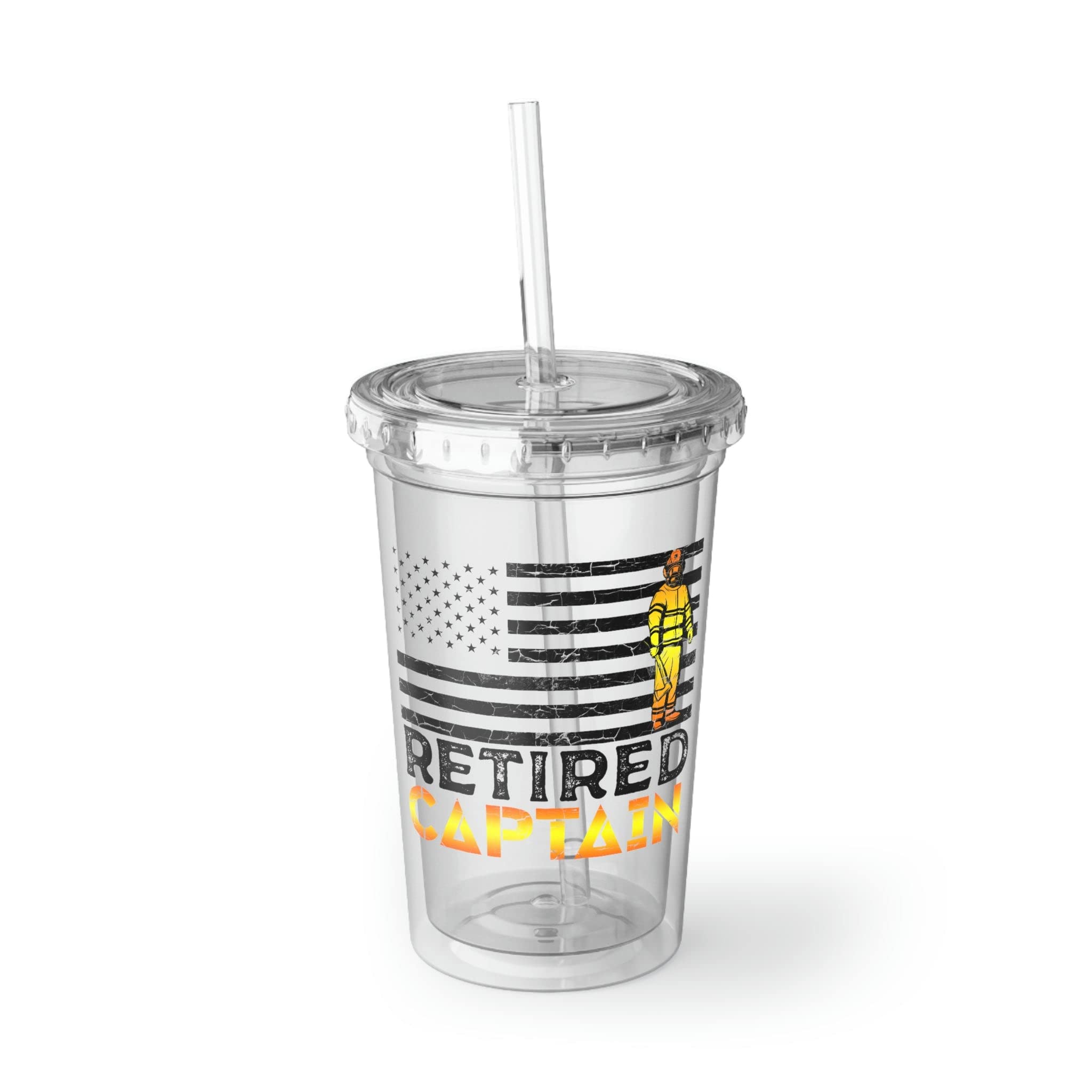 Bicchiere Termico Da Pompiere 590 Ml In Acciaio Inox, Regalo Per Vigili Del Fuoco, Primo Soccorso, Laurea, Idea Regalo Uomo - 3