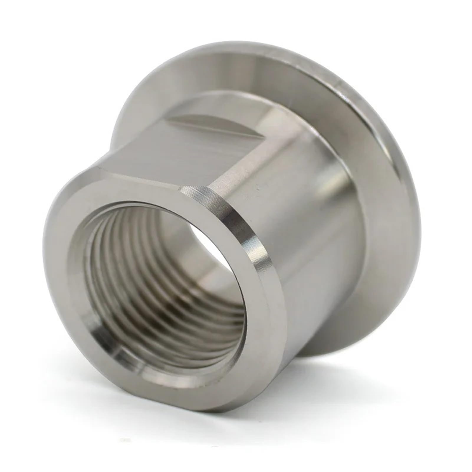 SUS304 adapter gwintu wewnętrznego ze stali nierdzewnej próżniowy cal złącze kołnierzowe gwint wewnętrzny żeńska nasadka złącze gwintowane (KF50x1/5.1 cm 269g)