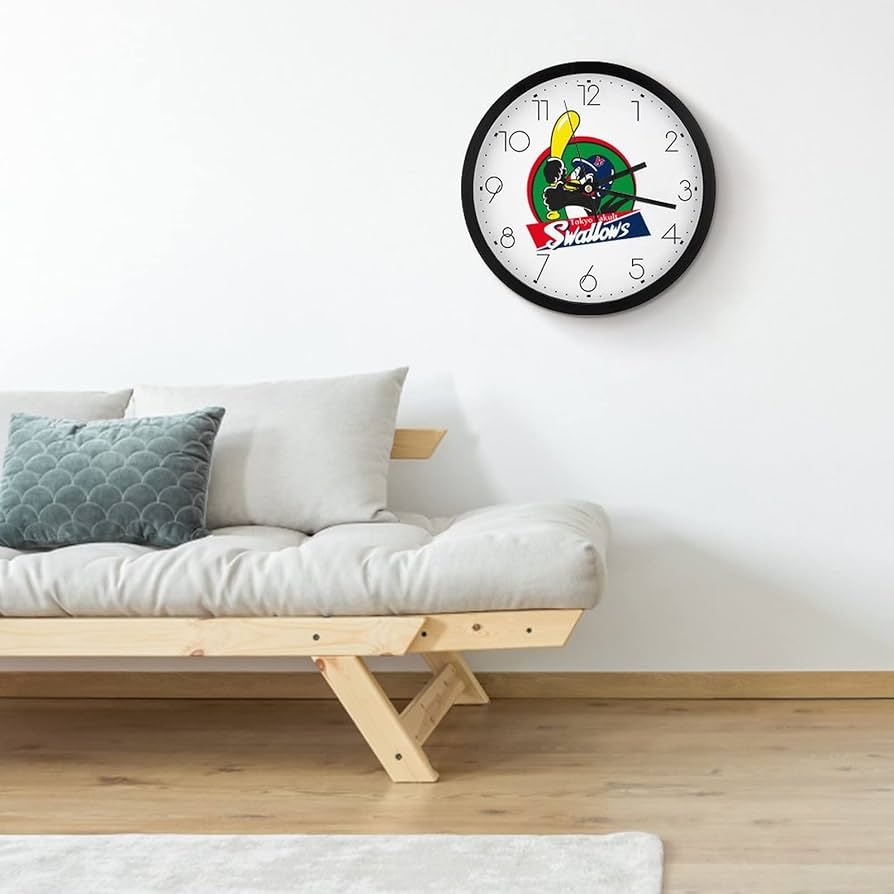 Amazon.co.jp: 掛け時計 東京ヤクルトスワローズ つば九郎