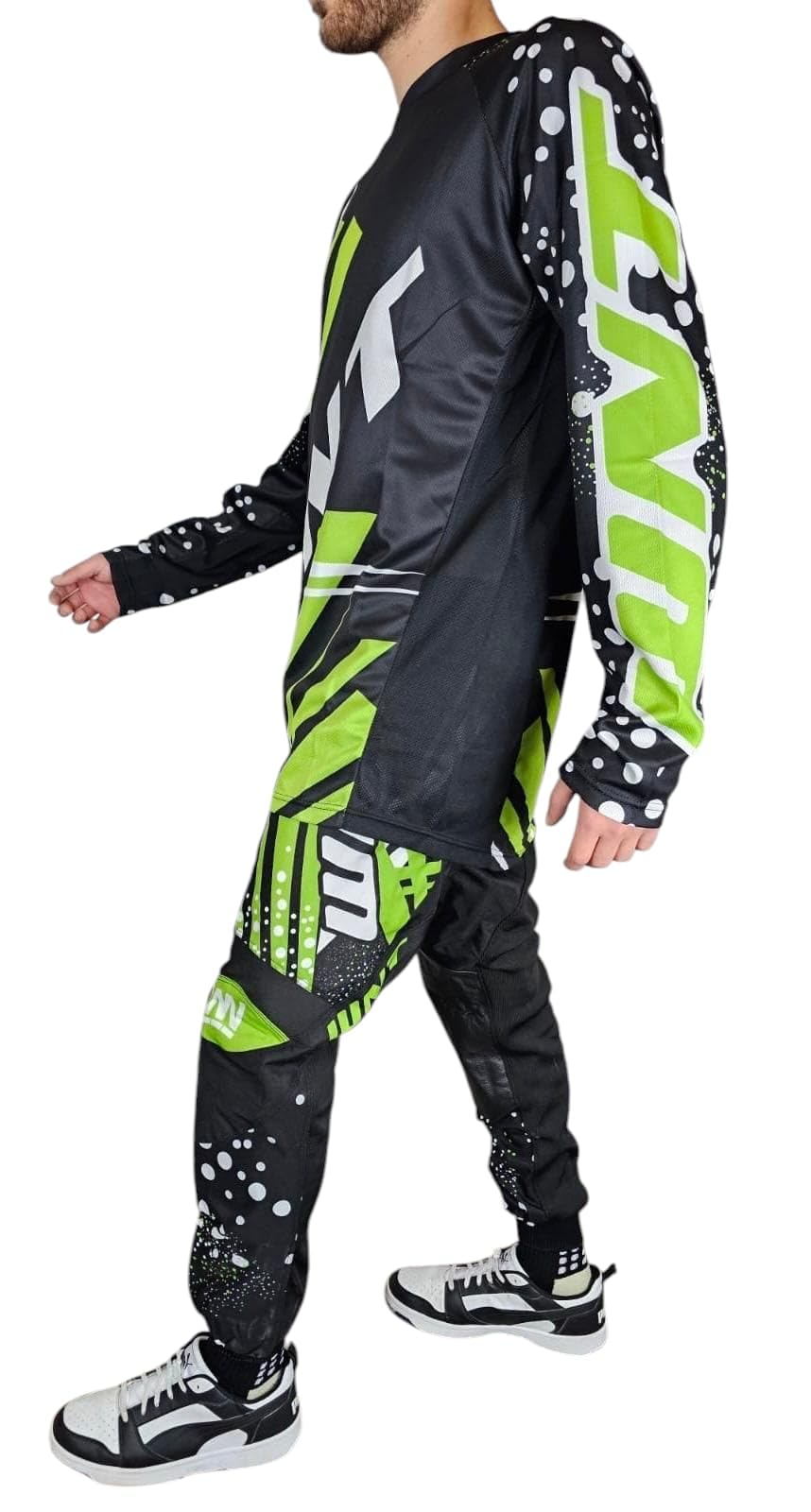 WinNet Completo tuta kit per moto da cross enduro motocross fuori strada off road quad maglia maglietta casacca + pantaloni