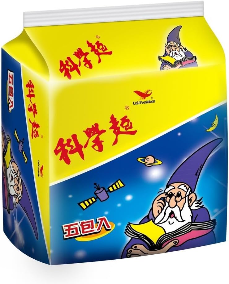 New Science Noodle a crisp biscuit Snacks Food (5Pcs) 統一 科學麵 (5包)