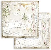 Vista 6 de STAMPERIA INTERNATIONAL, KFT Stamperia-Mini Scrapbooking Pad - Diario romántico, multicolor, 8 x 8 pulgadas, SBBS34