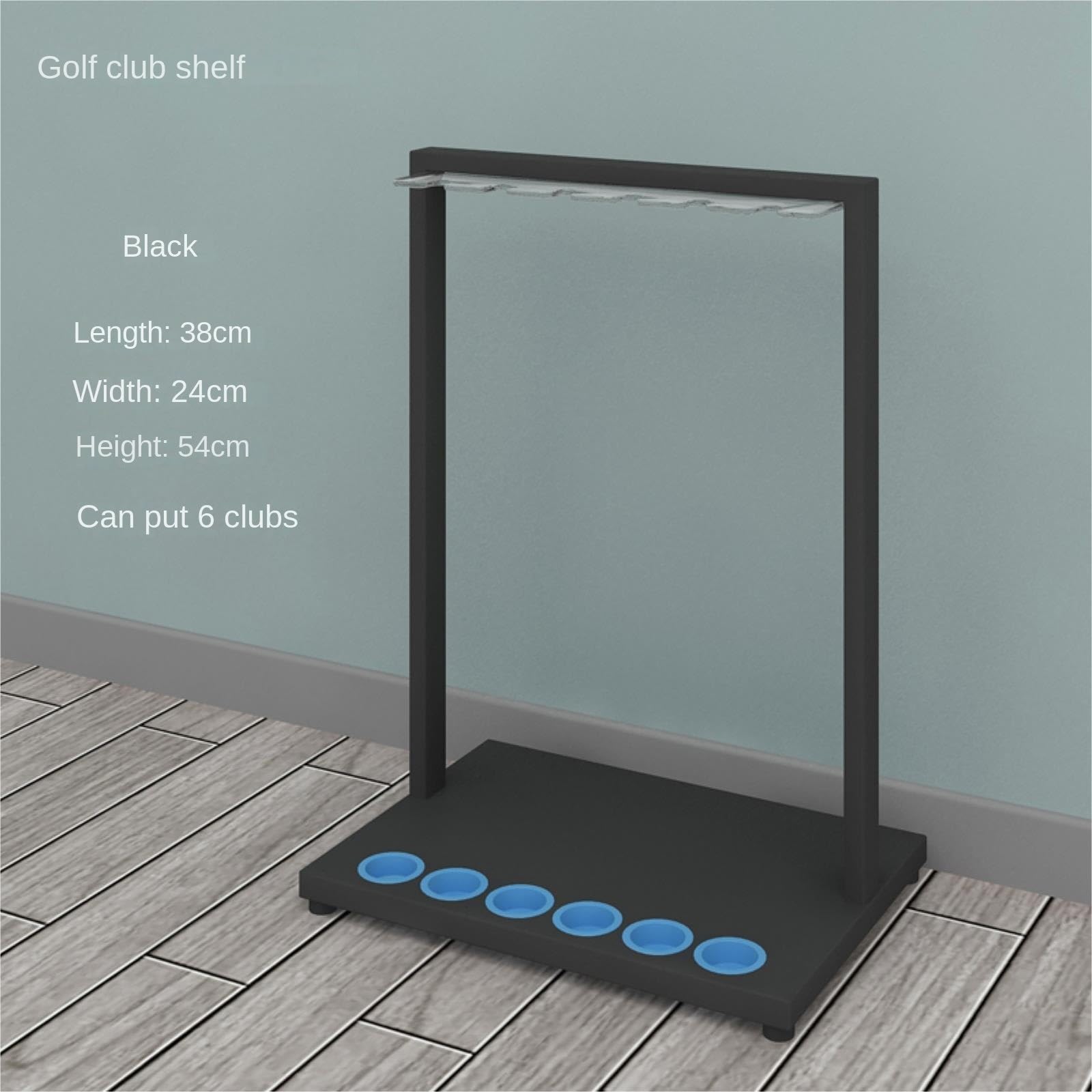 Aufbewahrung Ständer Hält 6 Clubs Golf Putter Stand Club Halter Boden Display Rack Organizer Golfschlager