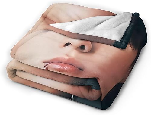 Miniatura 4 de CAVALEIRO Jungkook - Manta con diseño de personajes y juventud de nuestra generación, suave, cálida y ligera, 60 x 50 pulgadas