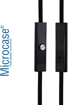 Microcase Mikrofonlu Çift Taraflı Aux Kablosu 3.5 mm Altın Uçlu Jak - 120 cm Siyah - AL2455