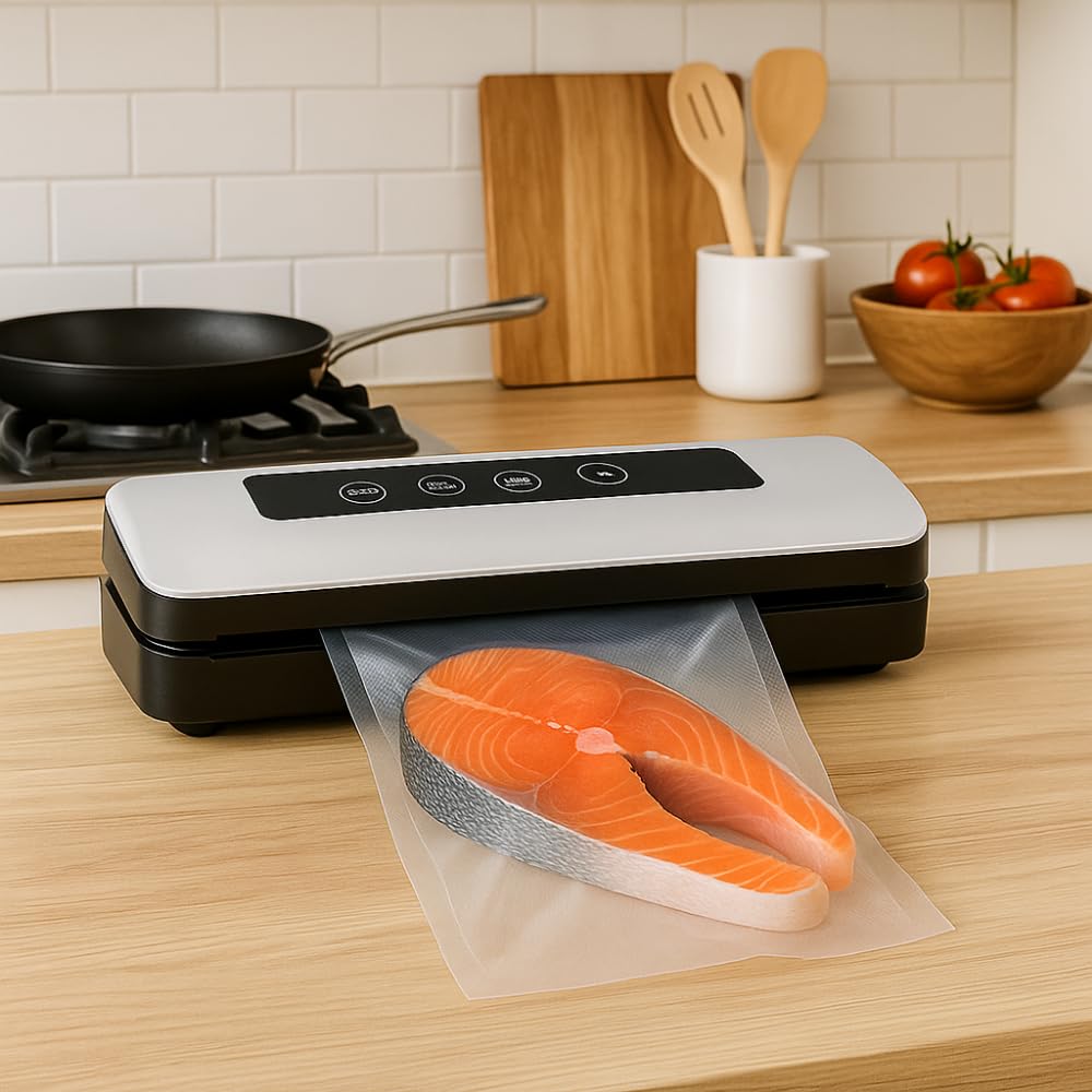 VIRSUS - Bolsas de envasado al vacío para alimentos, 105 micras, 25 x 35 cm, para alimentos
