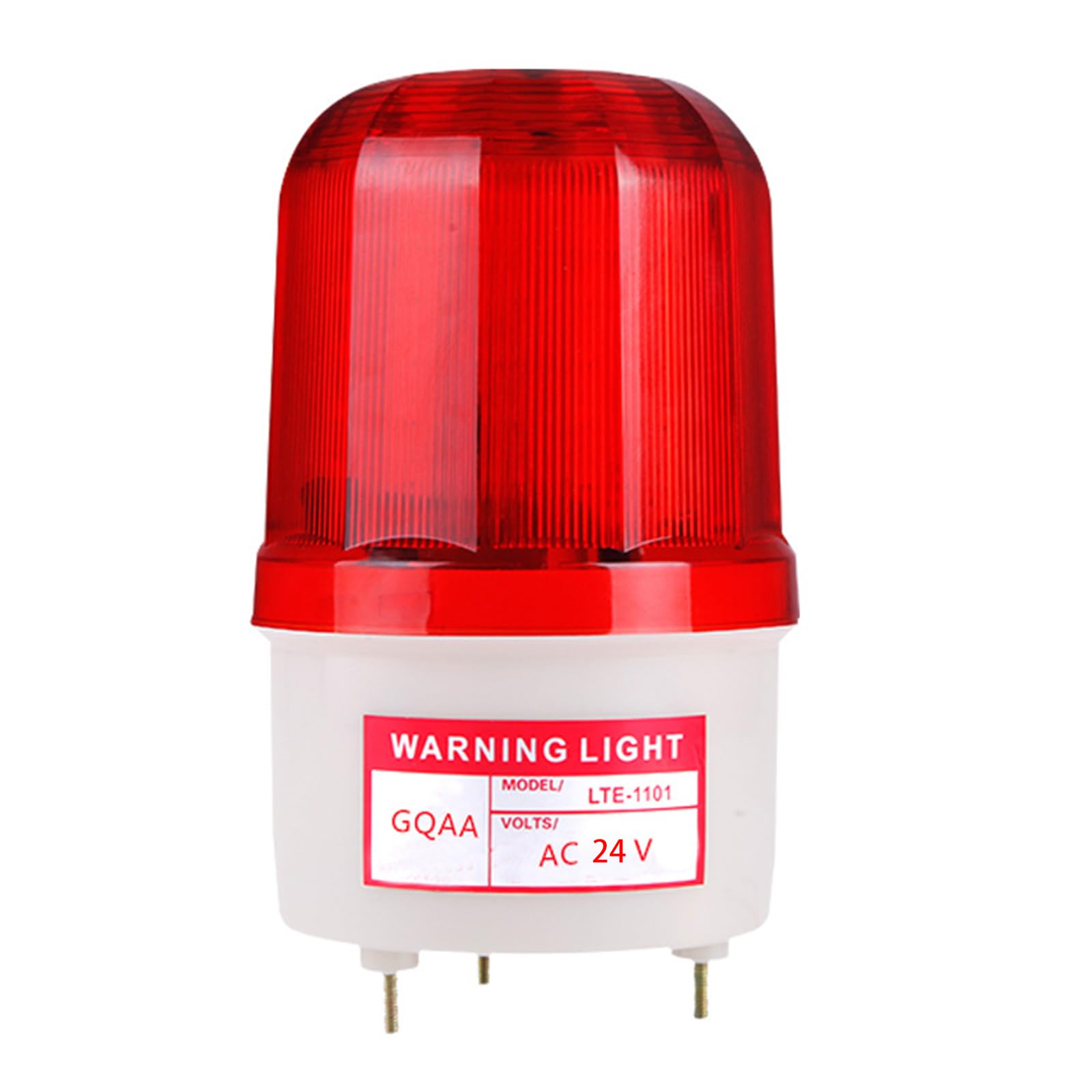 Brightness LED Flashing Light & 100dB Loud Alarm Device Waterproof Horn for Outdoor Industrial Security Warning Warning
