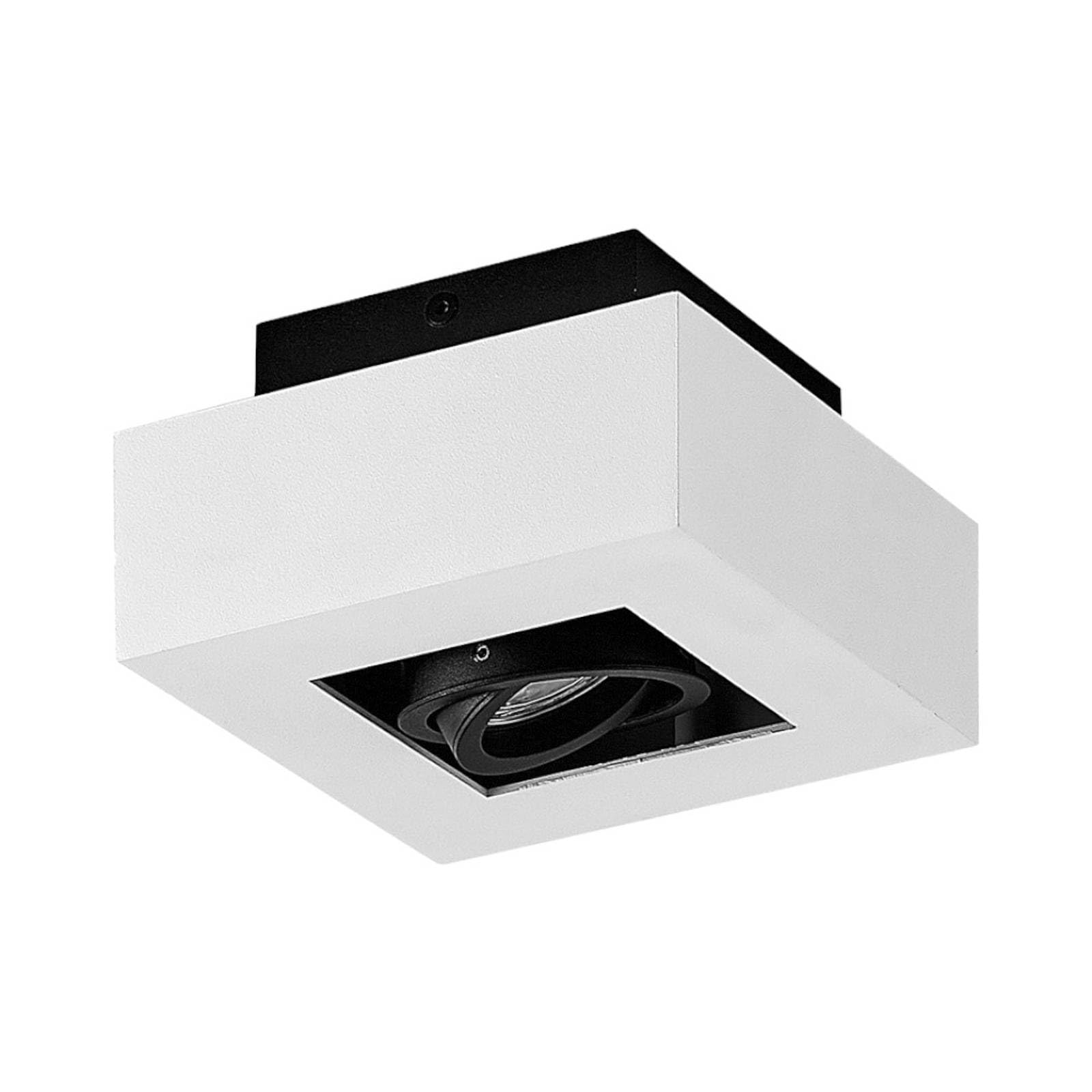 Arcchio Vince Strahler GU10 Deckenlampe Aluminium Weiß 1 flammig