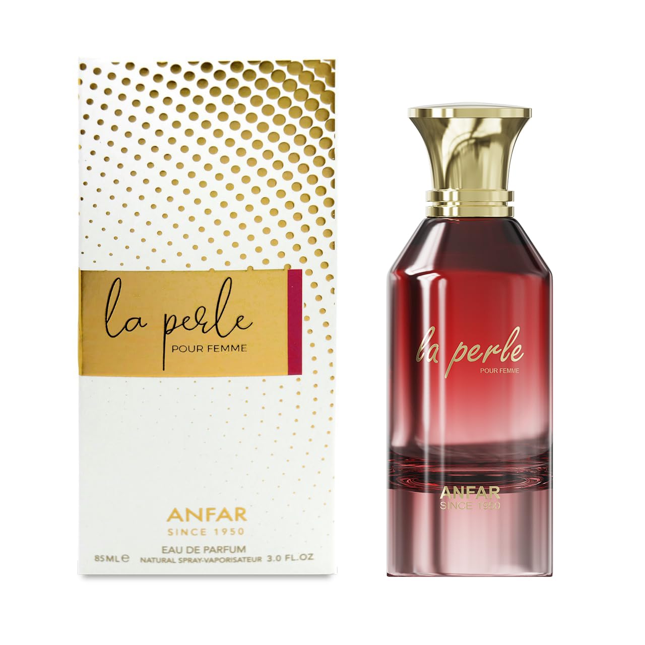 Anfar Red Women's La Perle Pour Femme 85Ml Edp For Women In | Size: 90Ml