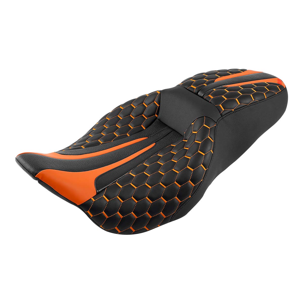 Amazon.com: XFMT-moto-part Hexagon Stitching One-Piece Low