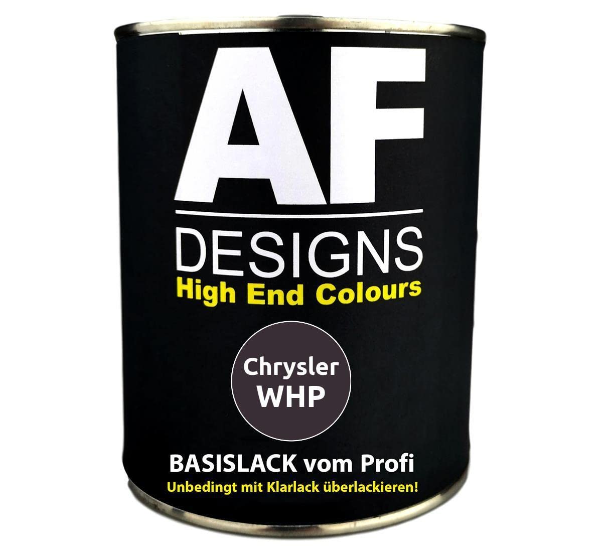 Alex Flittner Designs Peinture de voiture pour Chrysler WHP Dark Plum Perl - 1 l - Prêt à l'emploi
