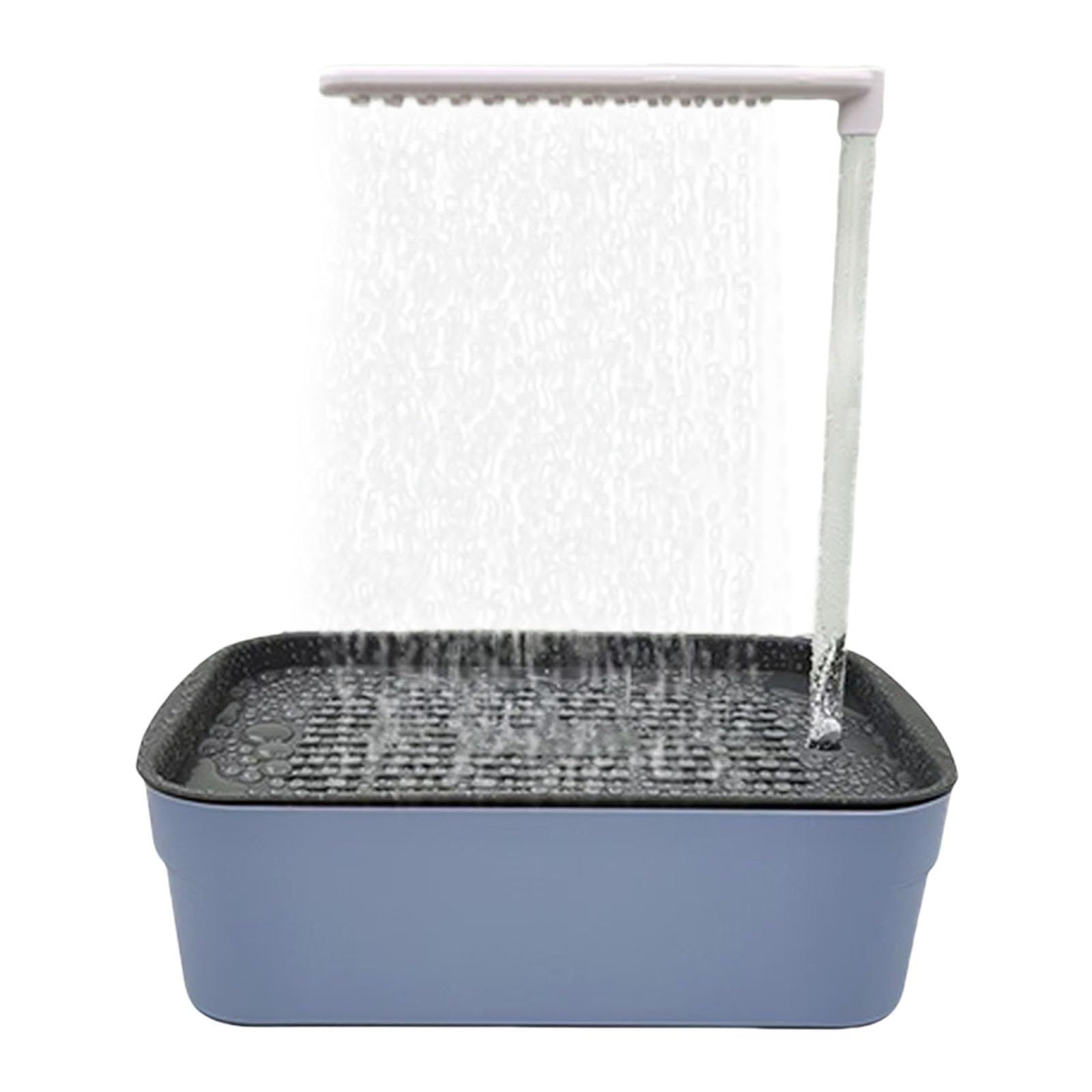 APGLSXY Bird Bathtub Fun Splashing Automatic Fountain for Parrots and Small Pet Shower Box for Budgies Cockatiels Bird Shower