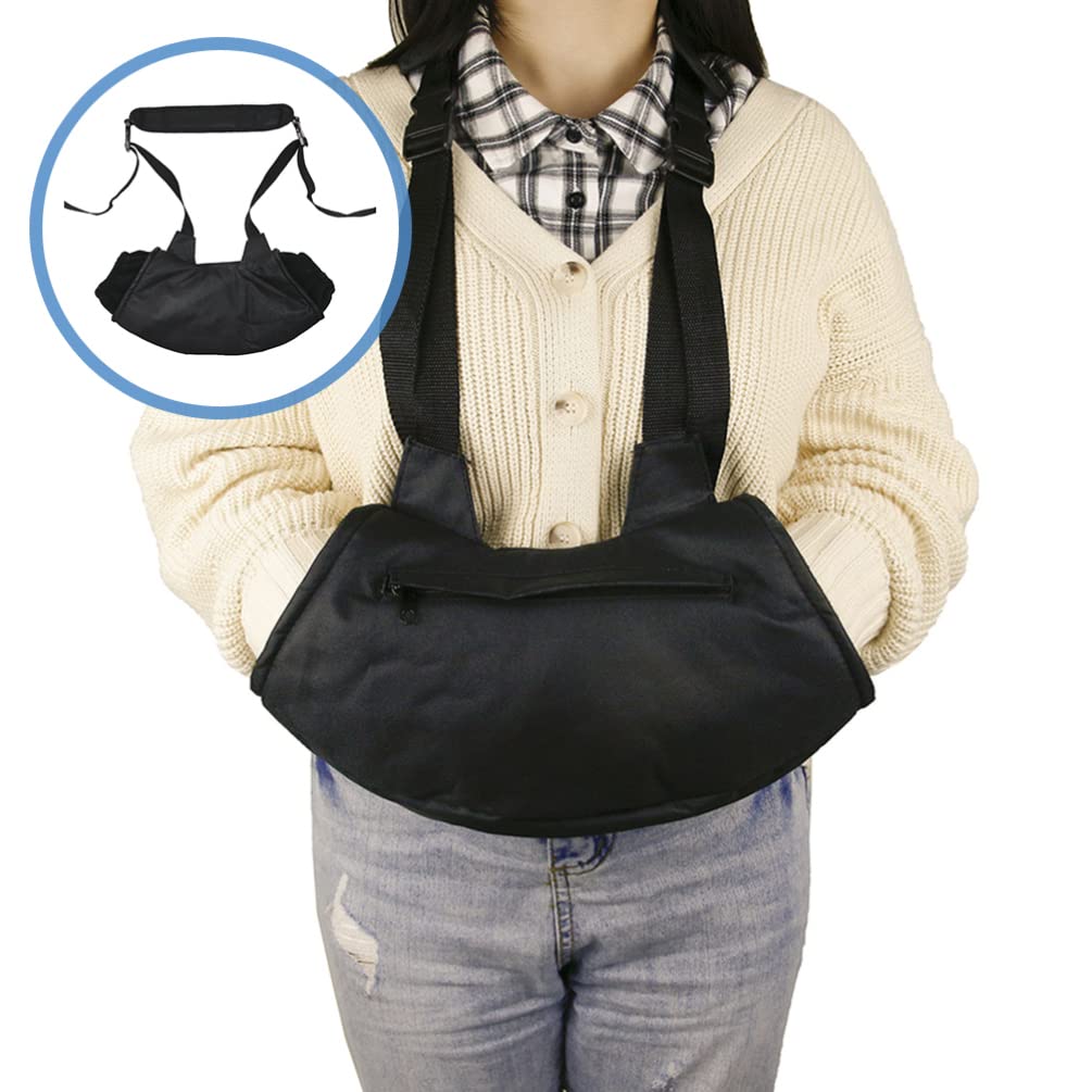 Muff Scaldamani da Esterno Nero 1 Pz in Oxford Cloth | Pp Cotton e Polar Fleece, Calore e Tocco Confortevole, Party e Wedding