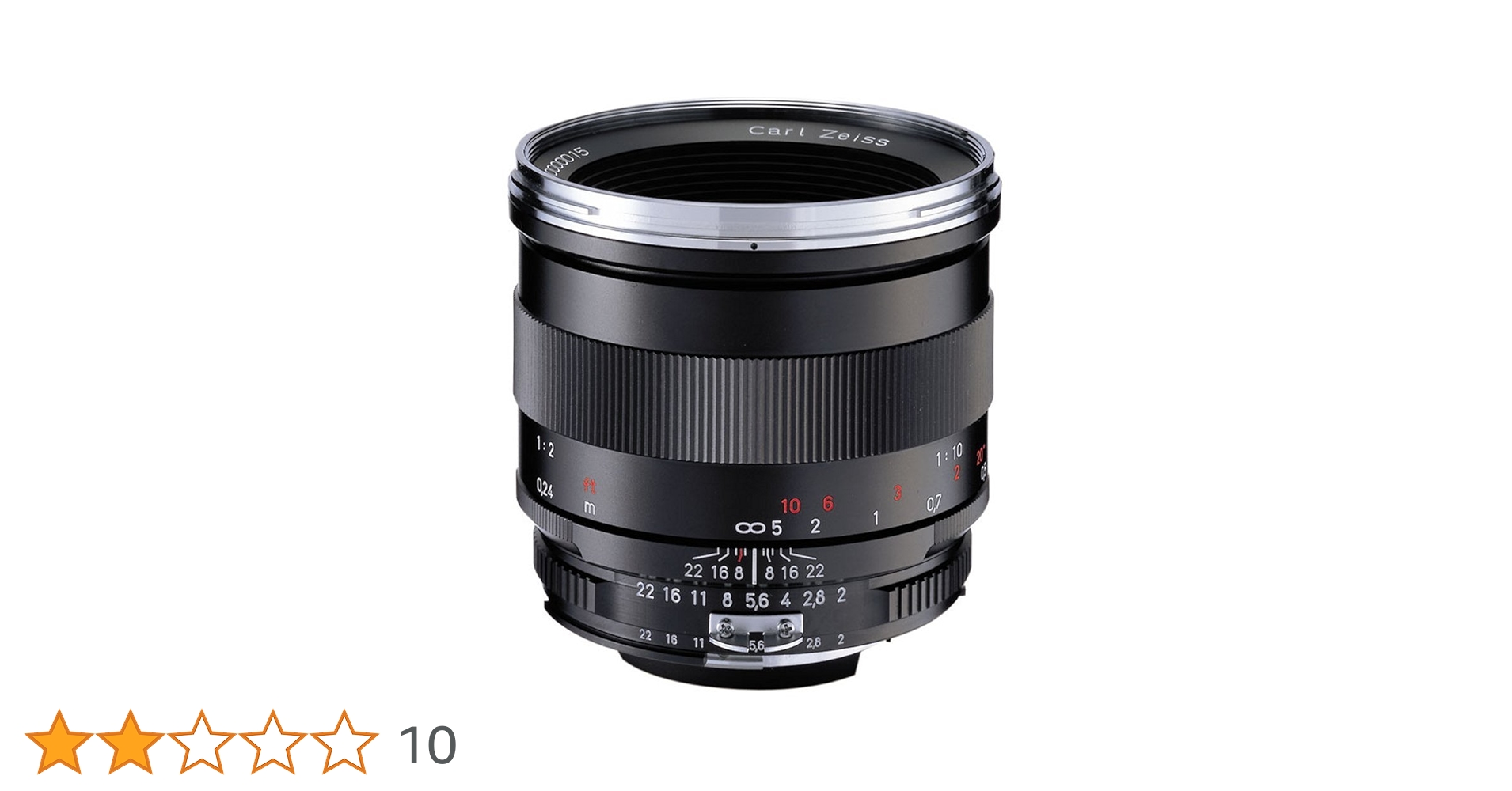 Amazon | Carl Zeiss MAKRO-PLANAR T*2/50mm ブラック ZF.2