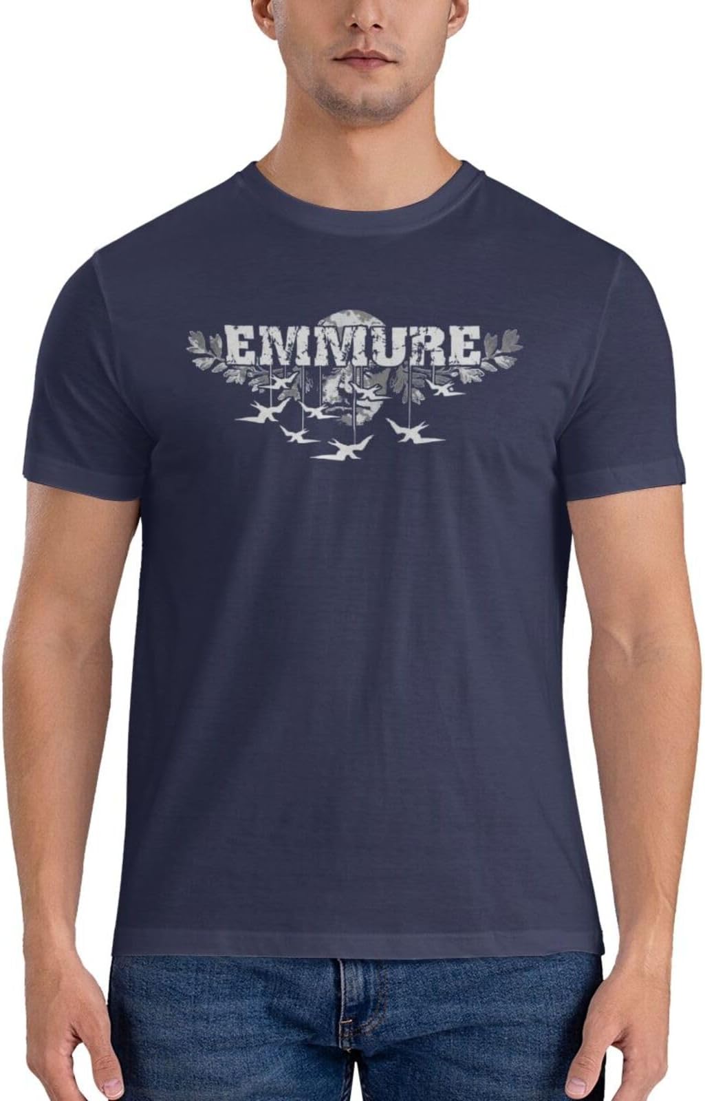 Men's Fashion Short Sleeve Crisp T-Shirt Top Men's Graphic Shirt Travel Vacation Short Sleeve