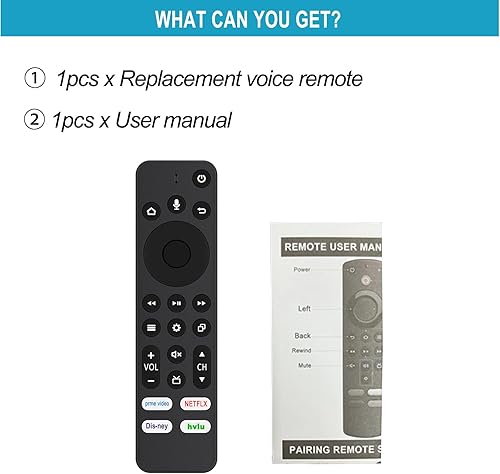 Miniatura 8 de Allimity CT-RC1US-21 CT-RC1CA-21 Control remoto de voz de repuesto compatible con InsigniaToshibaPioneerHisense Smart TV Editions Tienda TV