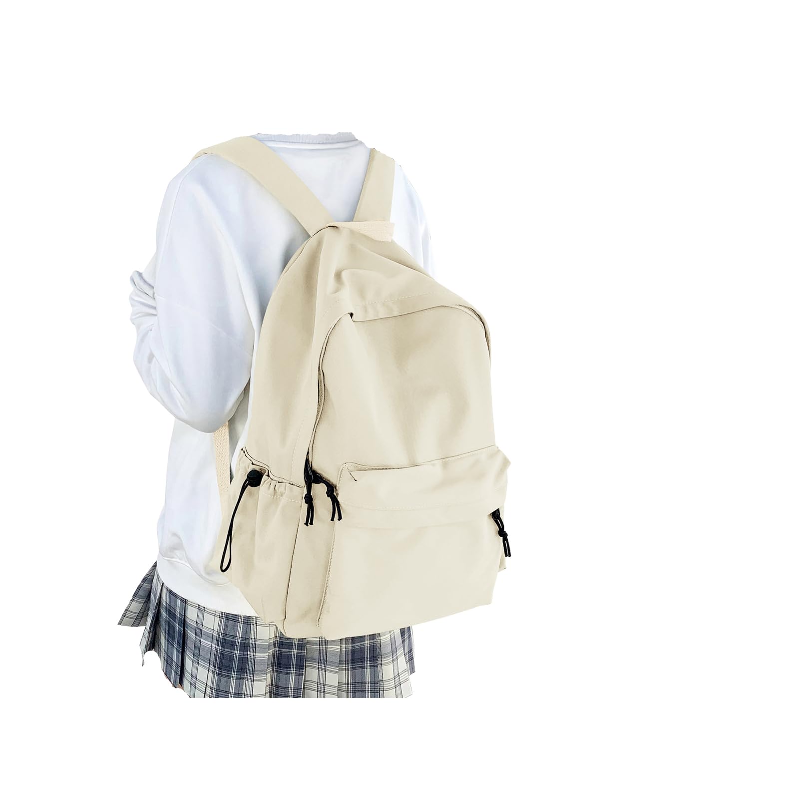 HYC00 Schulrucksack Damen, Causal Travel Schultaschen 14 Zoll Laptop Rucksack für Mädchen im Teenageralter Leichter Rucksack Wasserabweisend Bookbag College Boys Men Work Daypack