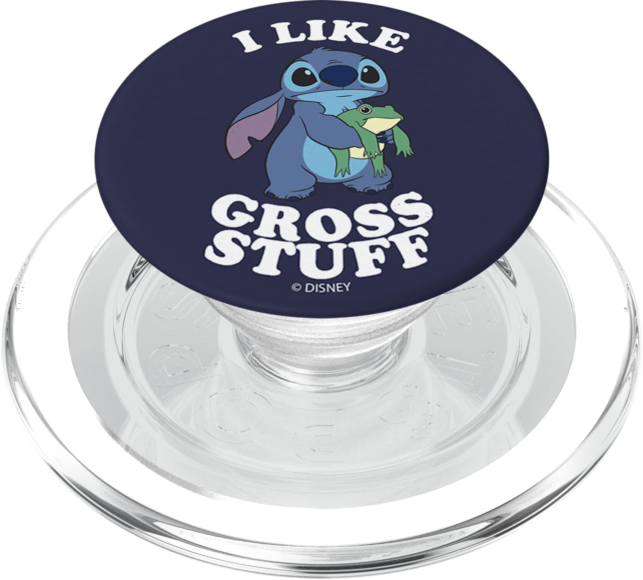 Disney Lilo & Stitch I Like Gross Stuff PopSockets MagSafe PopGrip for iPhone