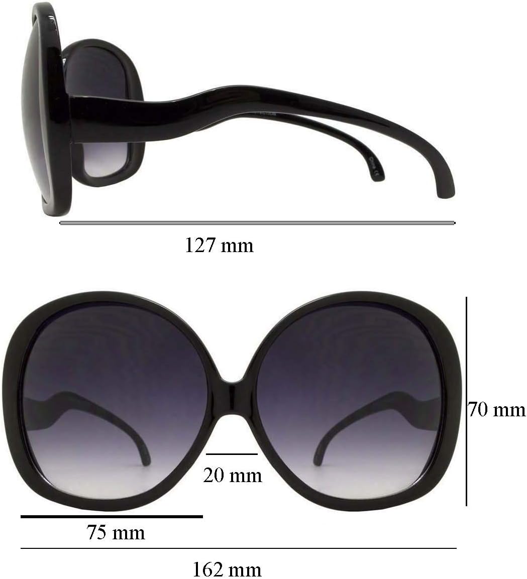 Elite Women's Sunglasses - "Jackie O" Style Oversized Sunglasses Womens - Retro Oval Sunglasses for Women - Image 6