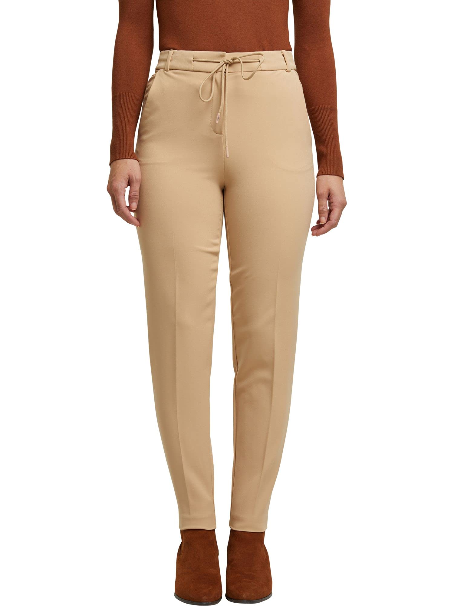 ESPRIT Collection Women's Trousers - Beige - 32W x 28L